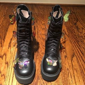 Club Exx butterfly boots size 9